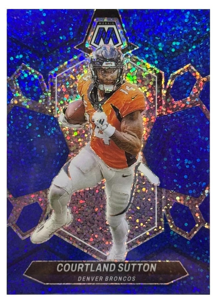 2024 Panini Mosaic Base Set Courtland Sutton #66 card