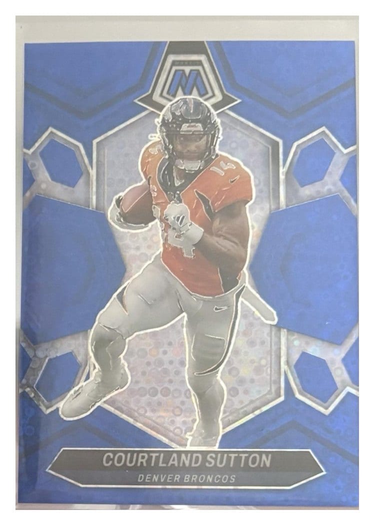 2024 Panini Mosaic Base Set Courtland Sutton #66 card