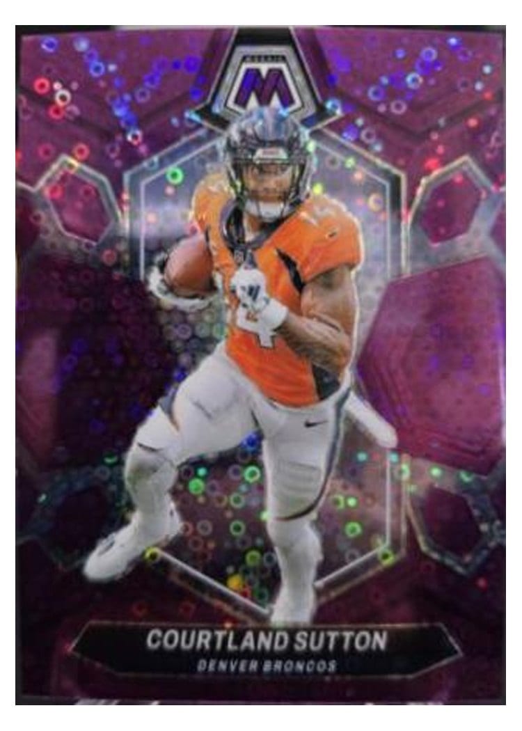 2024 Panini Mosaic Base Set Courtland Sutton #66 card