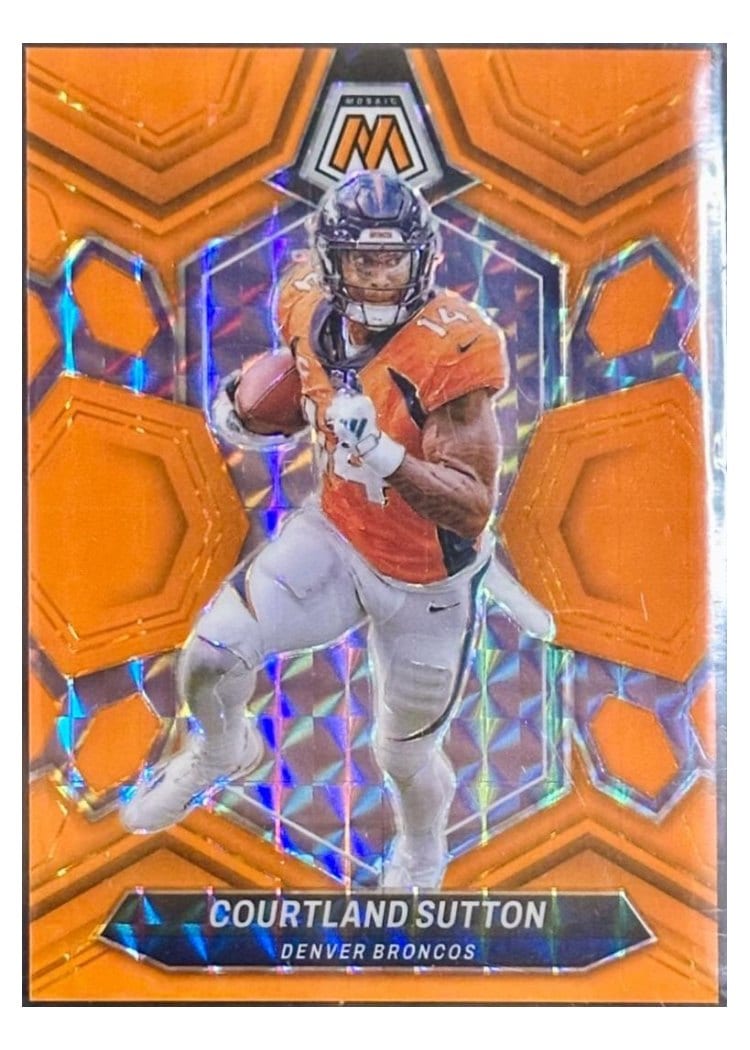 2024 Panini Mosaic Base Set Courtland Sutton #66 card