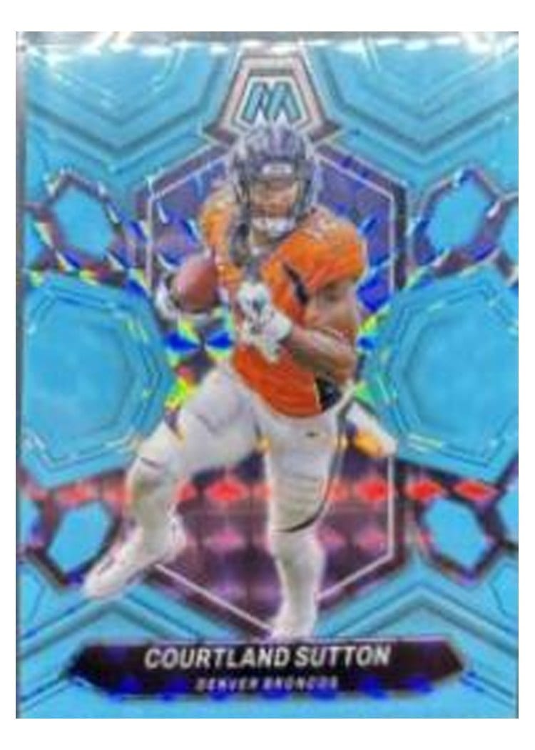 2024 Panini Mosaic Base Set Courtland Sutton #66 card