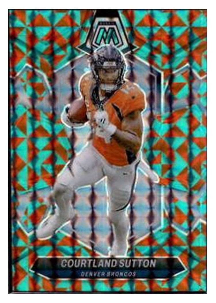 2024 Panini Mosaic Base Set Courtland Sutton #66 card