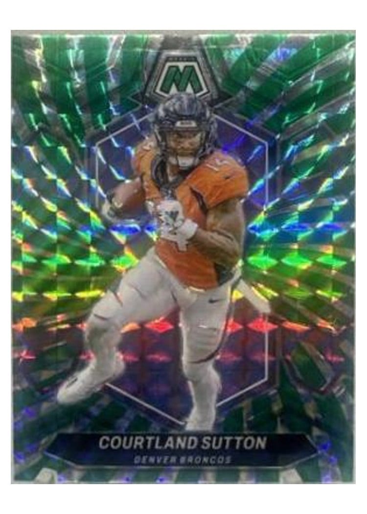 2024 Panini Mosaic Base Set Courtland Sutton #66 card