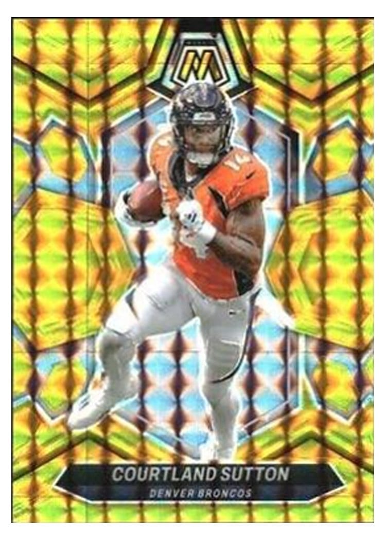2024 Panini Mosaic Base Set Courtland Sutton #66 card