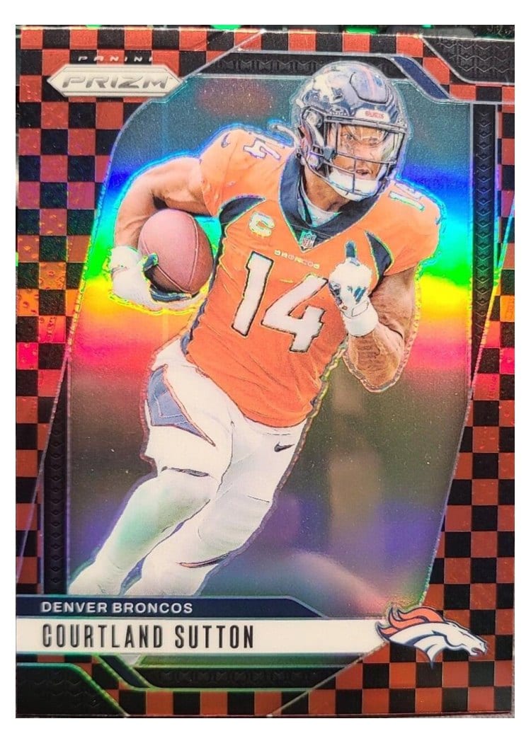 2024 Panini Prizm Base Set Courtland Sutton #86 card