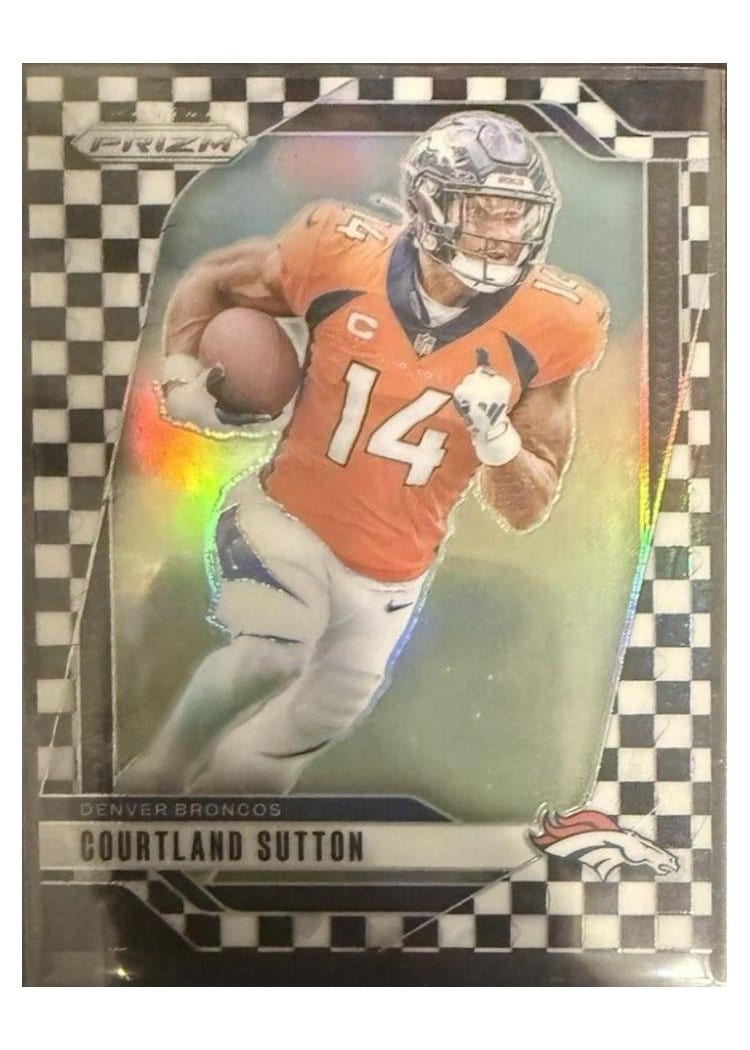 2024 Panini Prizm Base Set Courtland Sutton #86 card