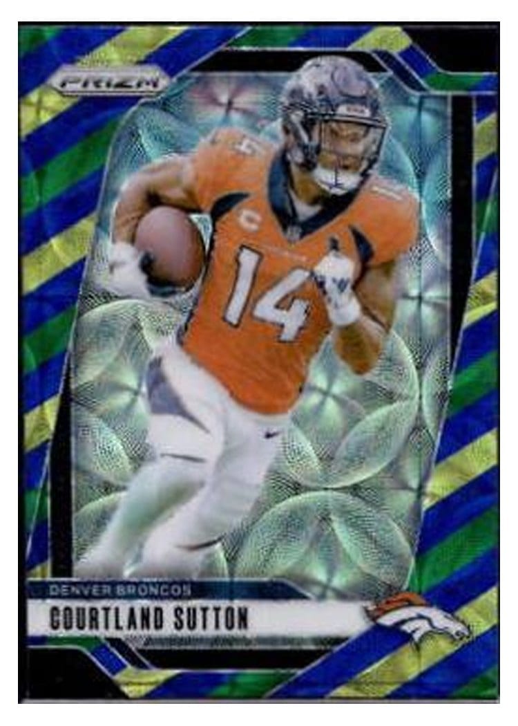2024 Panini Prizm Base Set Courtland Sutton #86 card