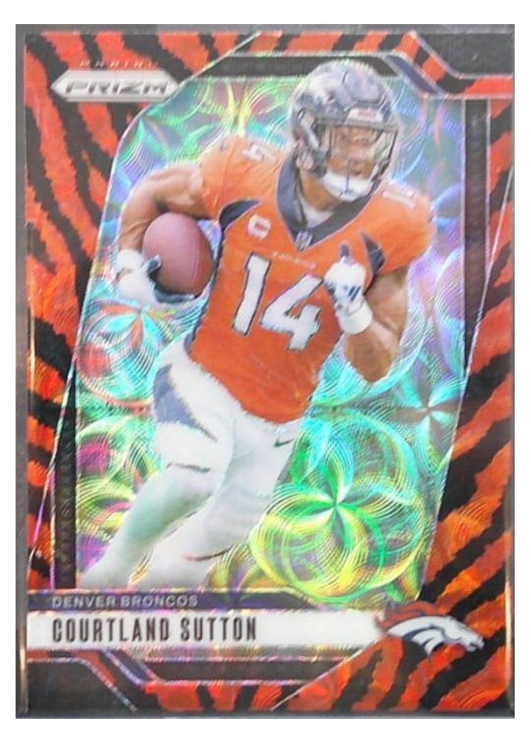 2024 Panini Prizm Base Set Courtland Sutton #86 card