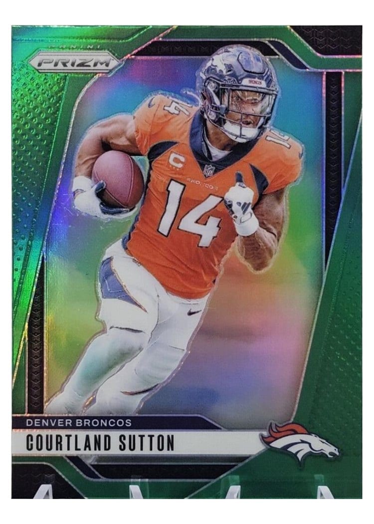 2024 Panini Prizm Base Set Courtland Sutton #86 card