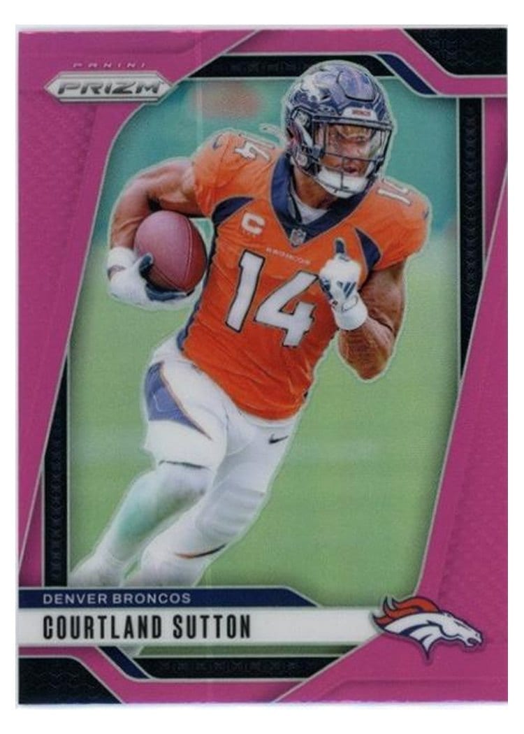 2024 Panini Prizm Base Set Courtland Sutton #86 card