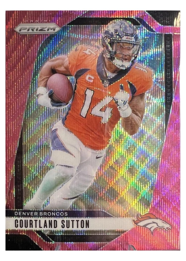 2024 Panini Prizm Base Set Courtland Sutton #86 card