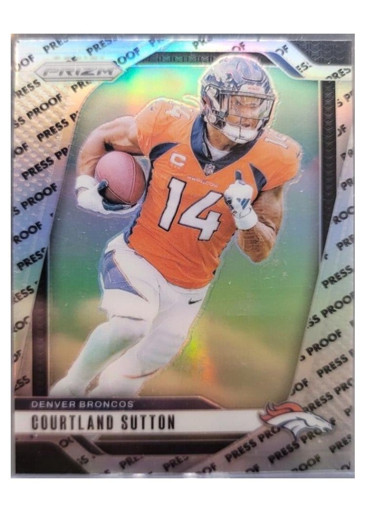 2024 Panini Prizm Base Set Courtland Sutton #86 card