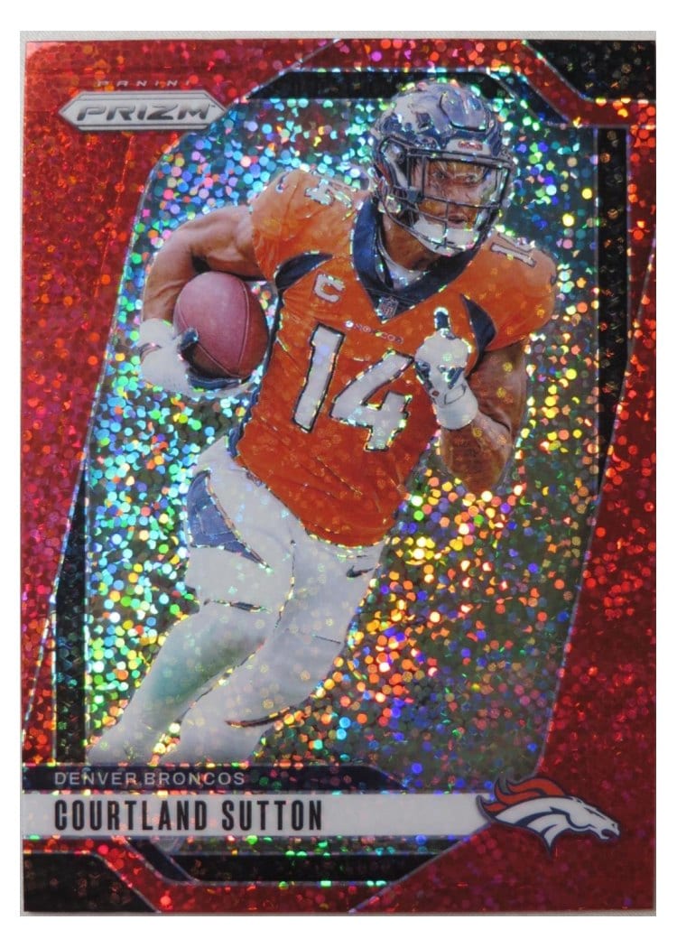 2024 Panini Prizm Base Set Courtland Sutton #86 card