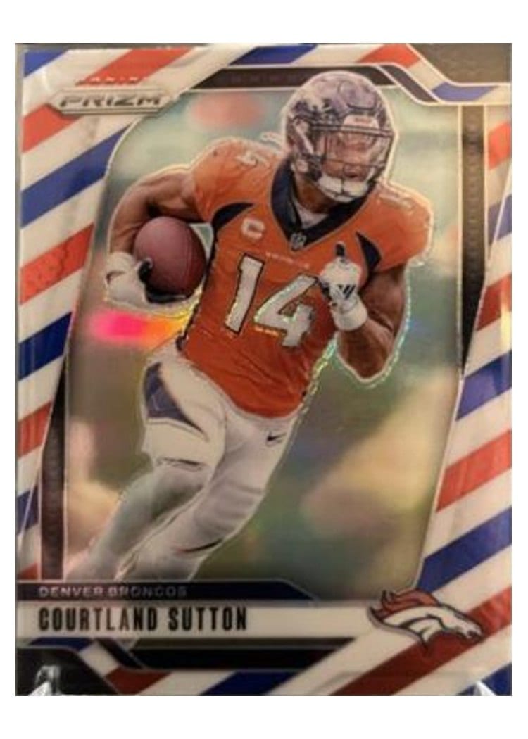 2024 Panini Prizm Base Set Courtland Sutton #86 card
