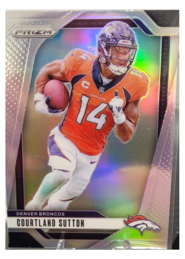 2024 Panini Prizm Base Set Courtland Sutton #86 card