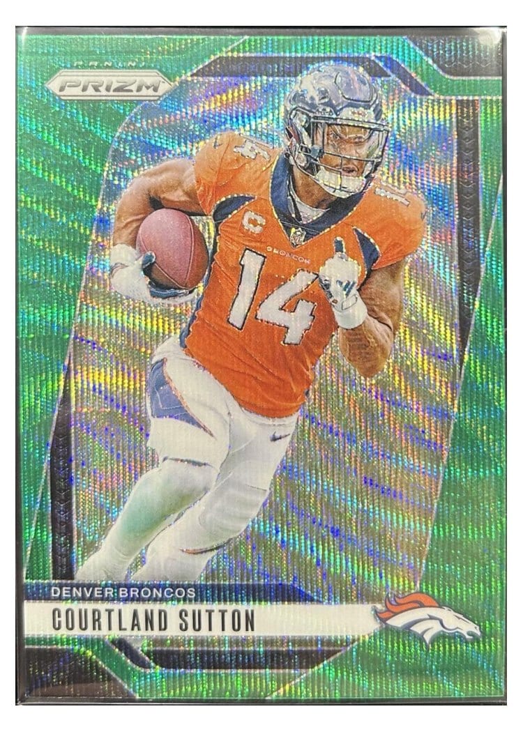 2024 Panini Prizm Base Set Courtland Sutton #86 card