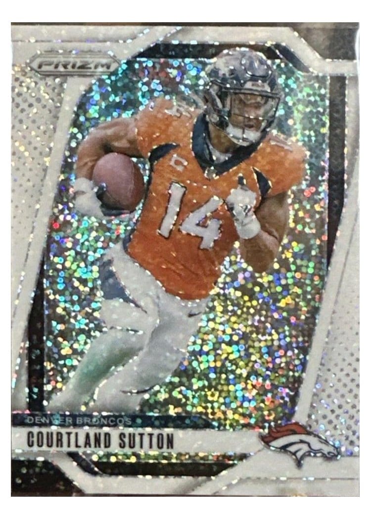 2024 Panini Prizm Base Set Courtland Sutton #86 card