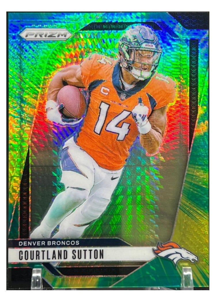 2024 Panini Prizm Base Set Courtland Sutton #86 card