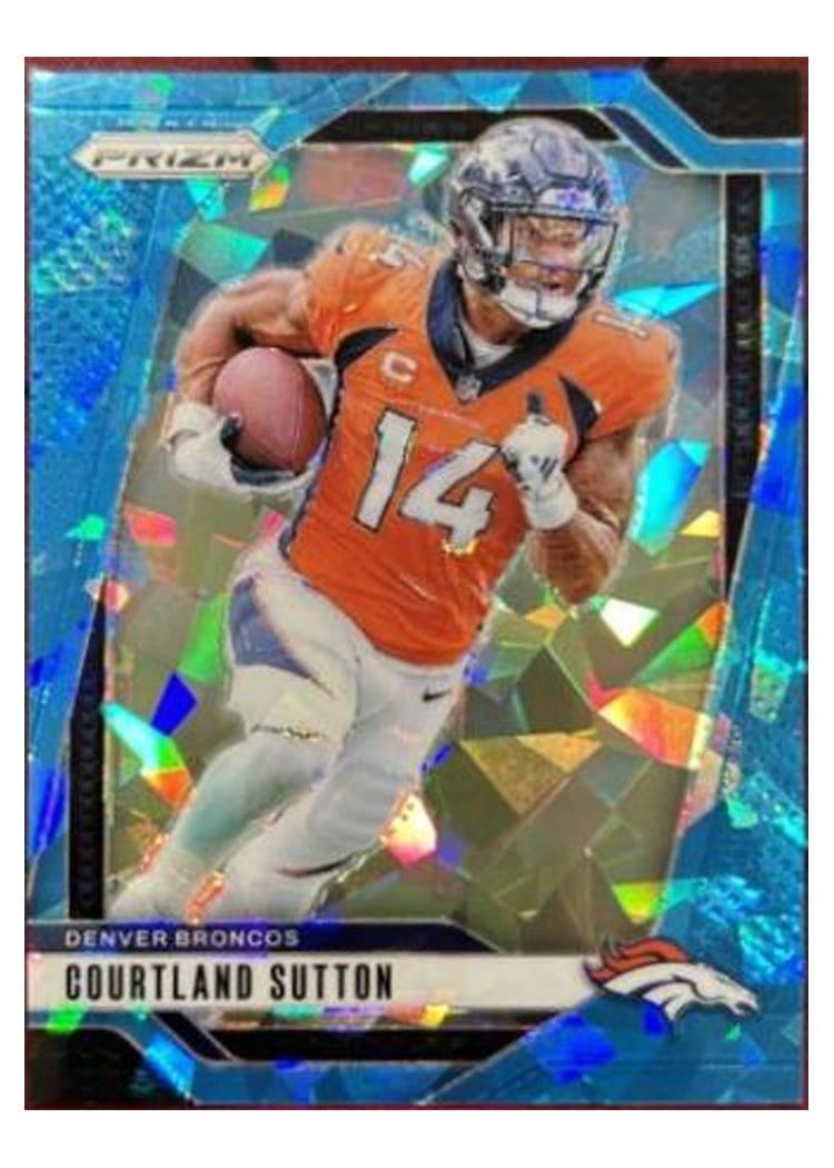 2024 Panini Prizm Base Set Courtland Sutton #86 card