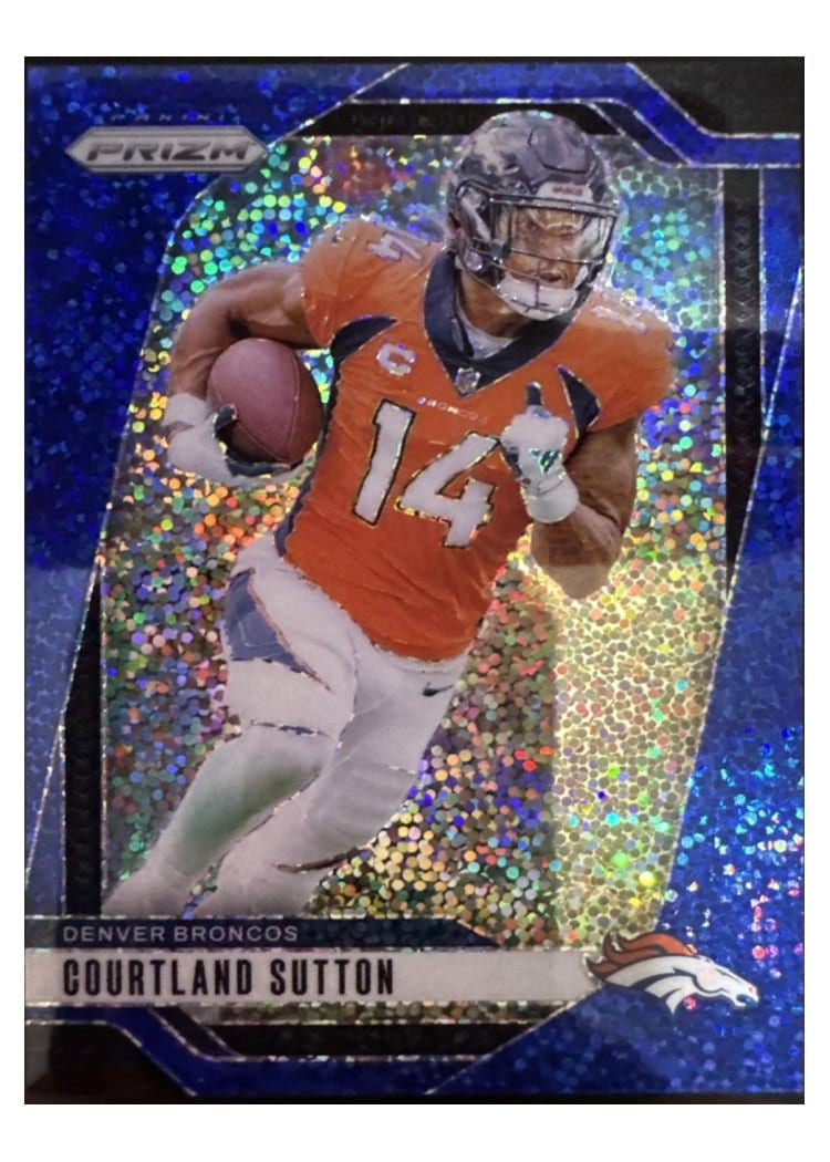 2024 Panini Prizm Base Set Courtland Sutton #86 card