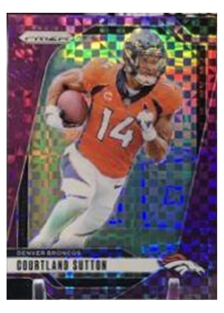 2024 Panini Prizm Base Set Courtland Sutton #86 card