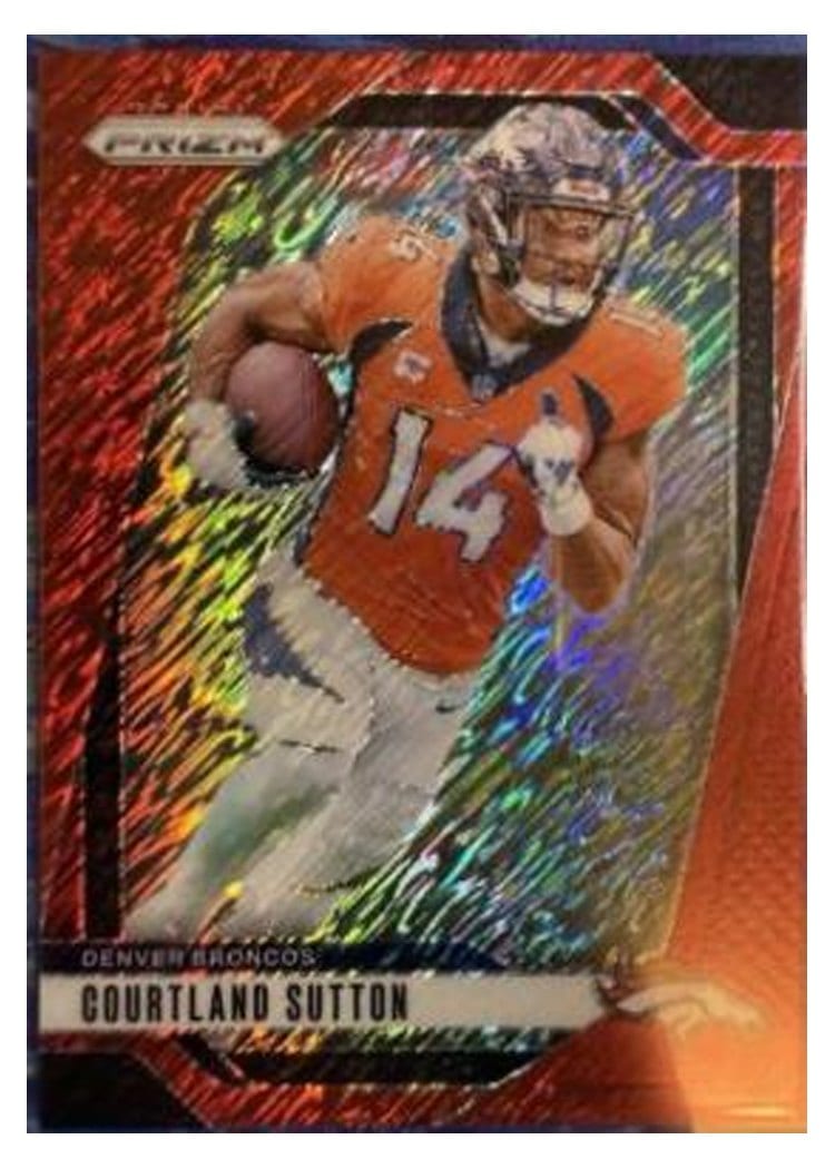2024 Panini Prizm Base Set Courtland Sutton #86 card