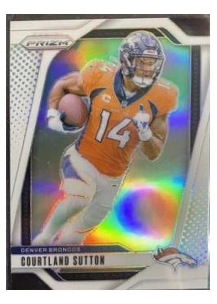 2024 Panini Prizm Base Set Courtland Sutton #86 card
