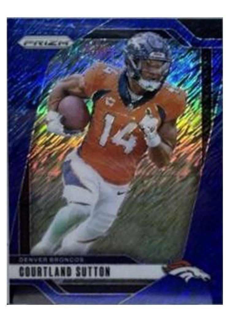2024 Panini Prizm Base Set Courtland Sutton #86 card