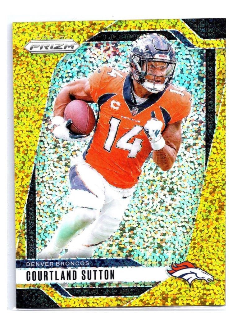 2024 Panini Prizm Base Set Courtland Sutton #86 card