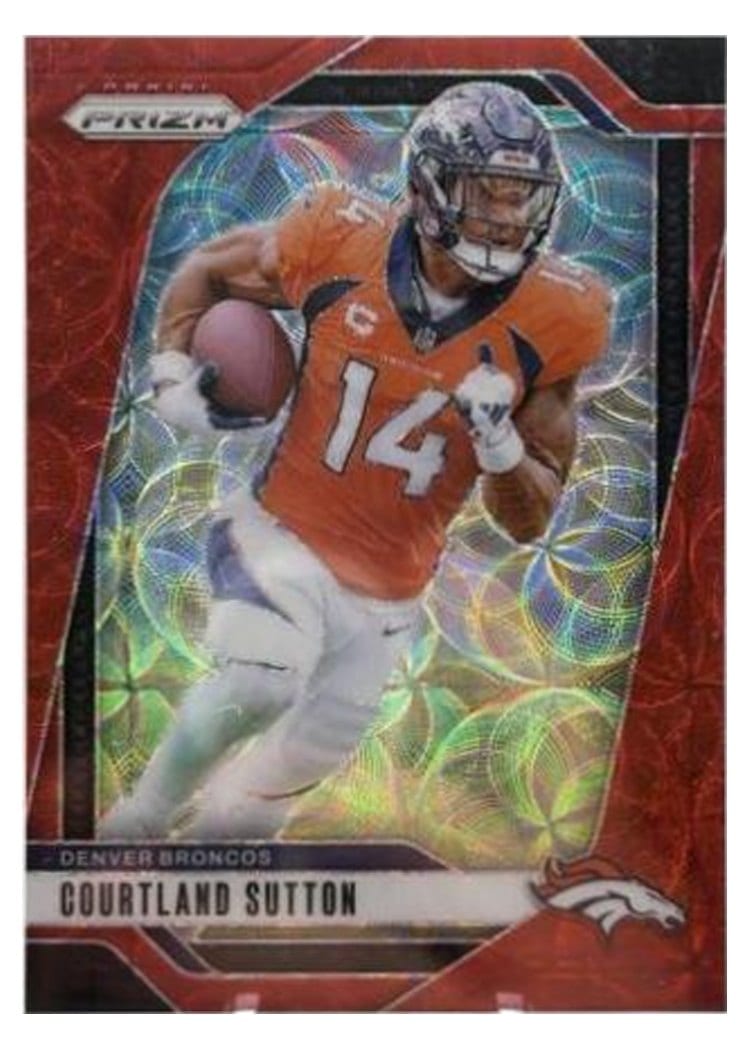 2024 Panini Prizm Base Set Courtland Sutton #86 card