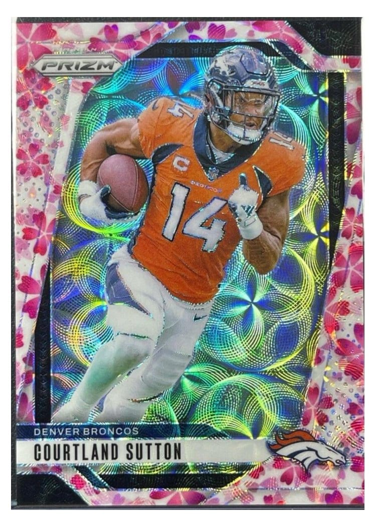 2024 Panini Prizm Base Set Courtland Sutton #86 card