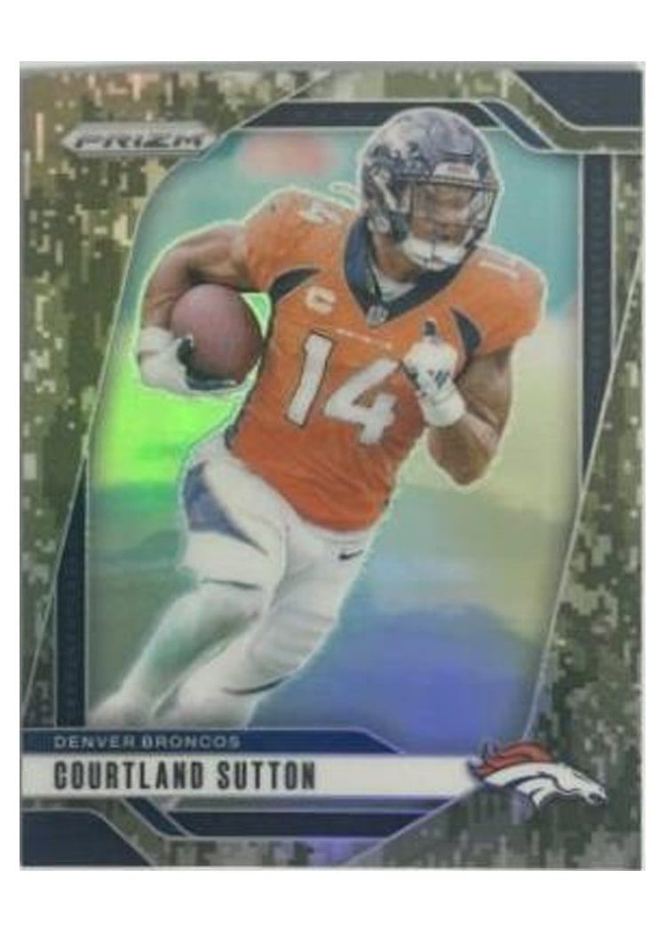 2024 Panini Prizm Base Set Courtland Sutton #86 card