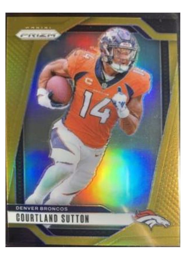 2024 Panini Prizm Base Set Courtland Sutton #86 card