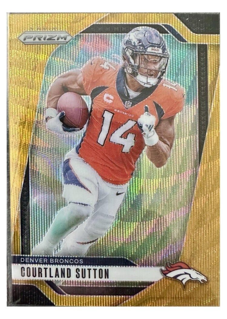 2024 Panini Prizm Base Set Courtland Sutton #86 card