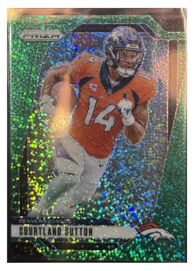 2024 Panini Prizm Base Set Courtland Sutton #86 card