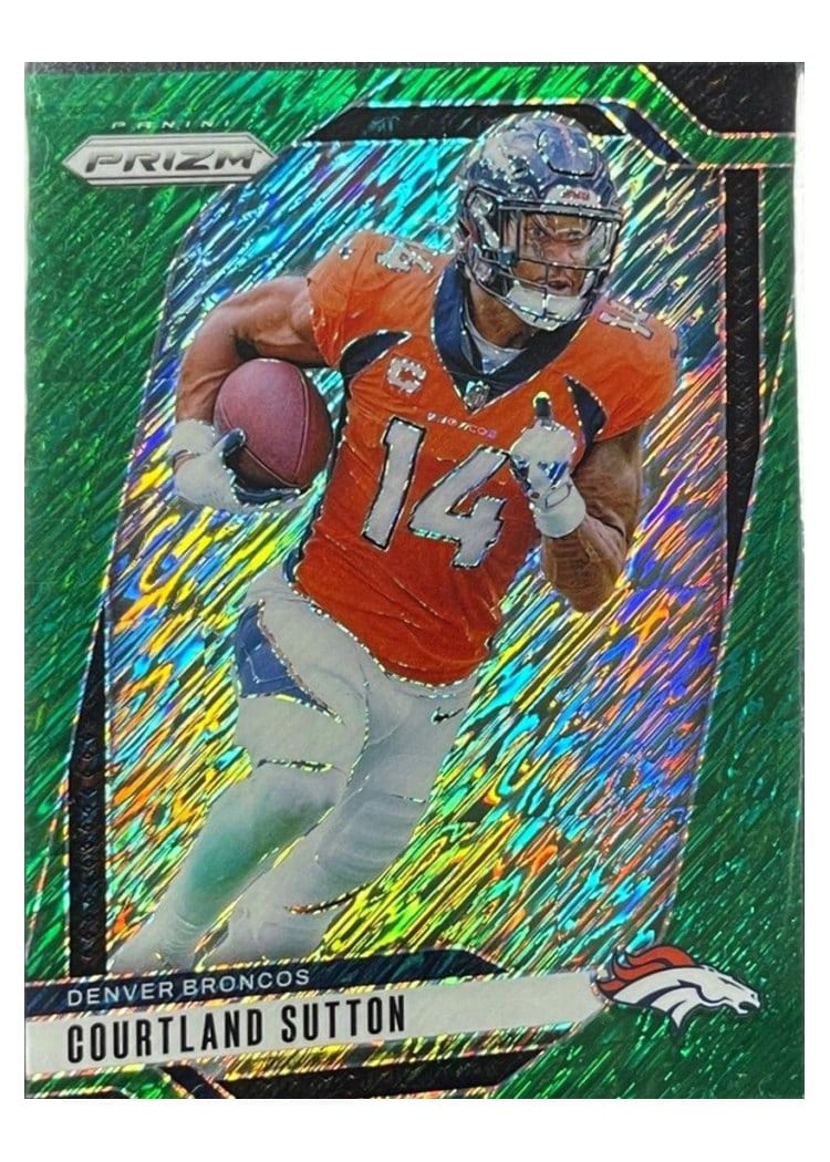 2024 Panini Prizm Base Set Courtland Sutton #86 card