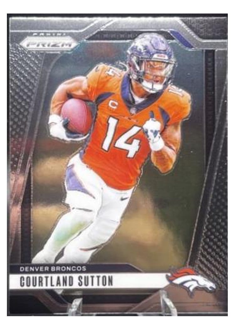 2024 Panini Prizm Base Set Courtland Sutton #86 card