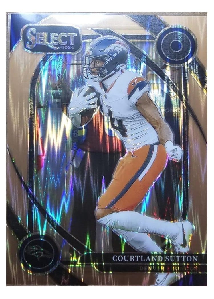 2024 Panini Select Base Set Courtland Sutton #240 card