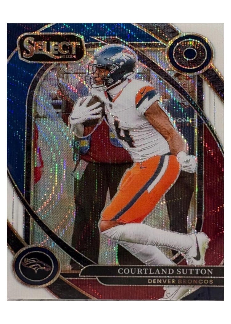 2024 Panini Select Base Set Courtland Sutton #240 card