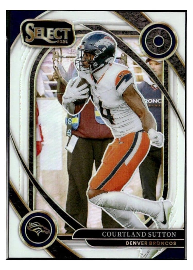 2024 Panini Select Base Set Courtland Sutton #240 card