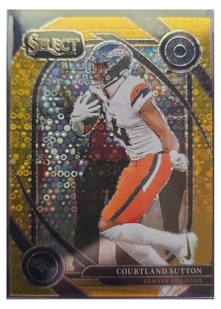 2024 Panini Select Base Set Courtland Sutton #240 card