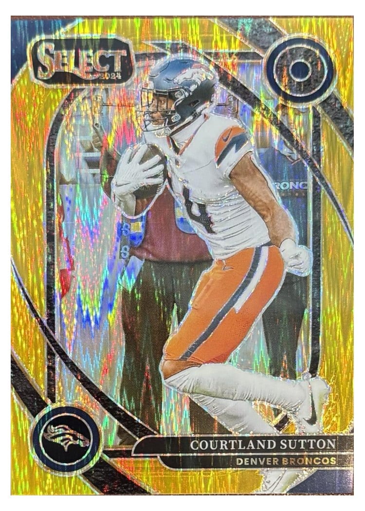 2024 Panini Select Base Set Courtland Sutton #240 card