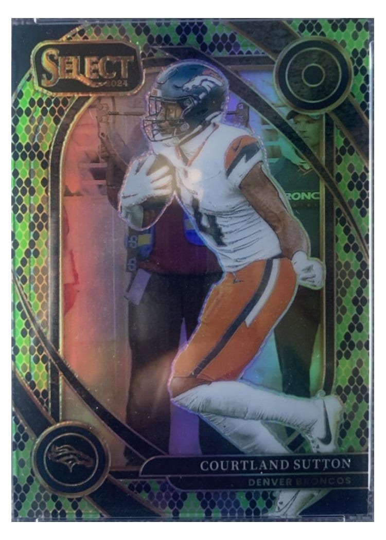 2024 Panini Select Base Set Courtland Sutton #240 card