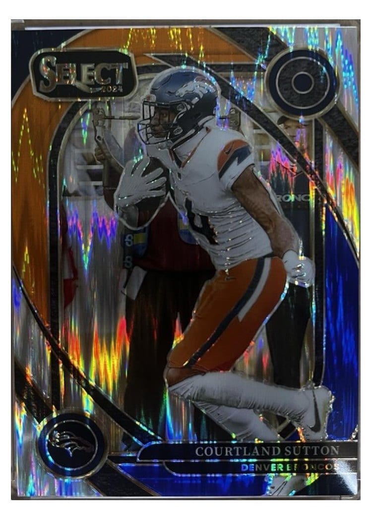 2024 Panini Select Base Set Courtland Sutton #240 card