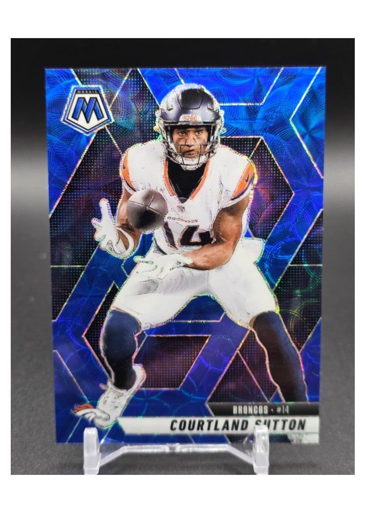 2025 Panini Mosaic Base Set Courtland Sutton #64 card