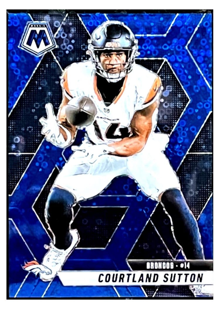 2025 Panini Mosaic Base Set Courtland Sutton #64 card