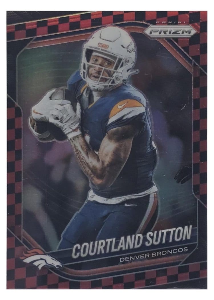 2025 Panini Prizm Base Set Courtland Sutton #163 card
