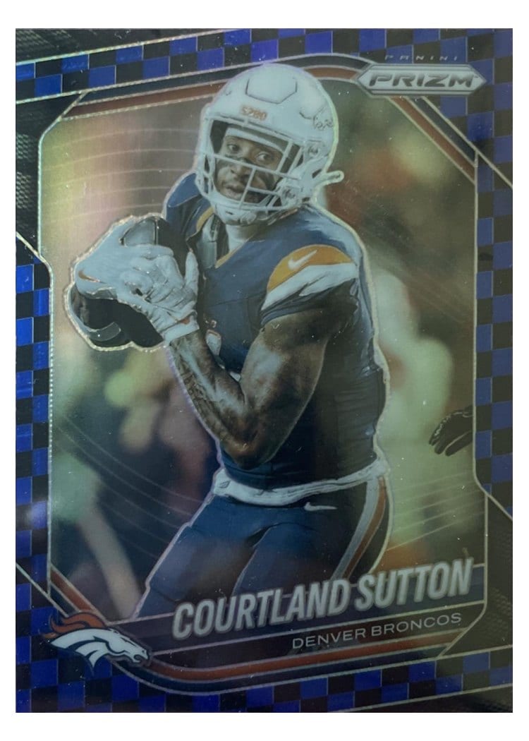 2025 Panini Prizm Base Set Courtland Sutton #163 card