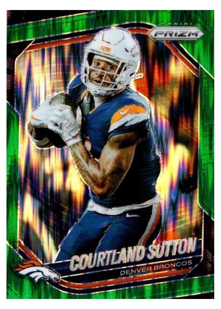 2025 Panini Prizm Base Set Courtland Sutton #163 card