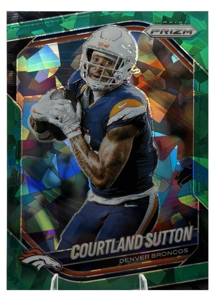 2025 Panini Prizm Base Set Courtland Sutton #163 card